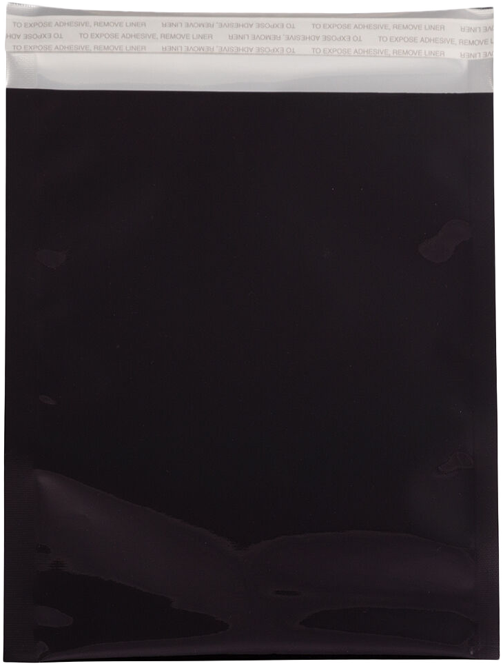 Black Foil 32lb 6 1/4 x 7 7/8 Invitation Envelopes with Peel & Seal