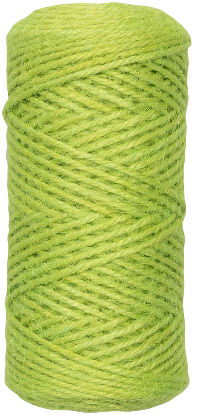 Lime Green 75 Yards Twine Ribbon