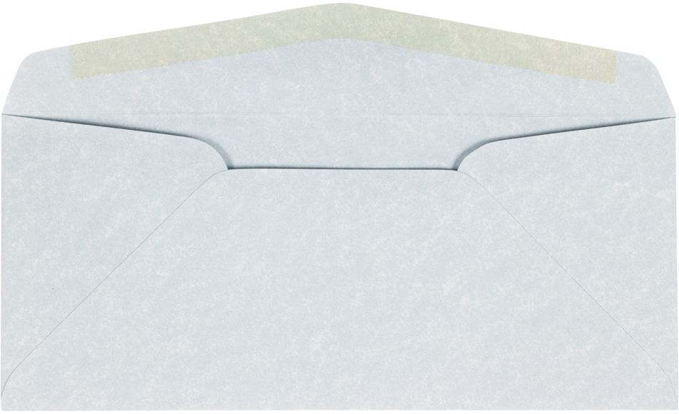 Blue Parchment 24lb #10 Regular Envelopes (4 1/8 x 9 1/2)