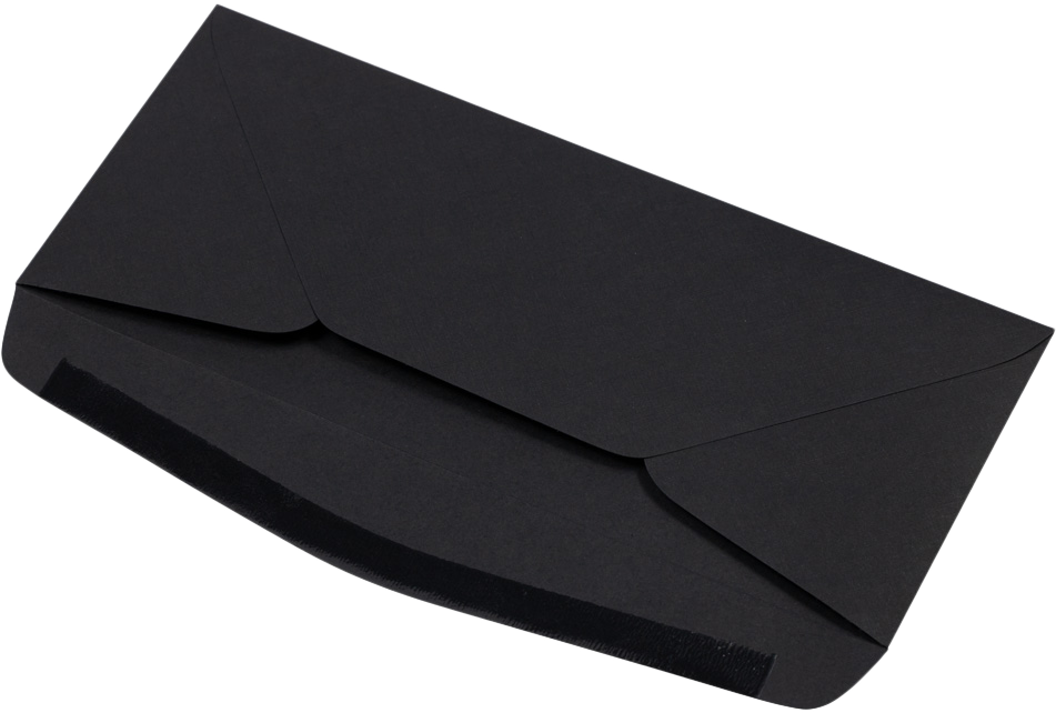 Black Linen 32lb #10 Regular Envelopes (4 1/8 x 9 1/2)