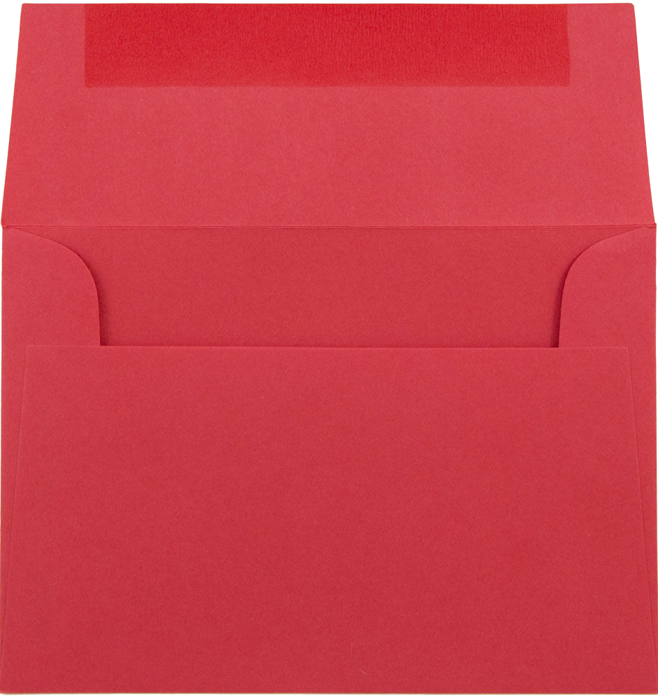 Red 24lb A1 Invitation Envelopes (3 5/8 x 5 1/8)
