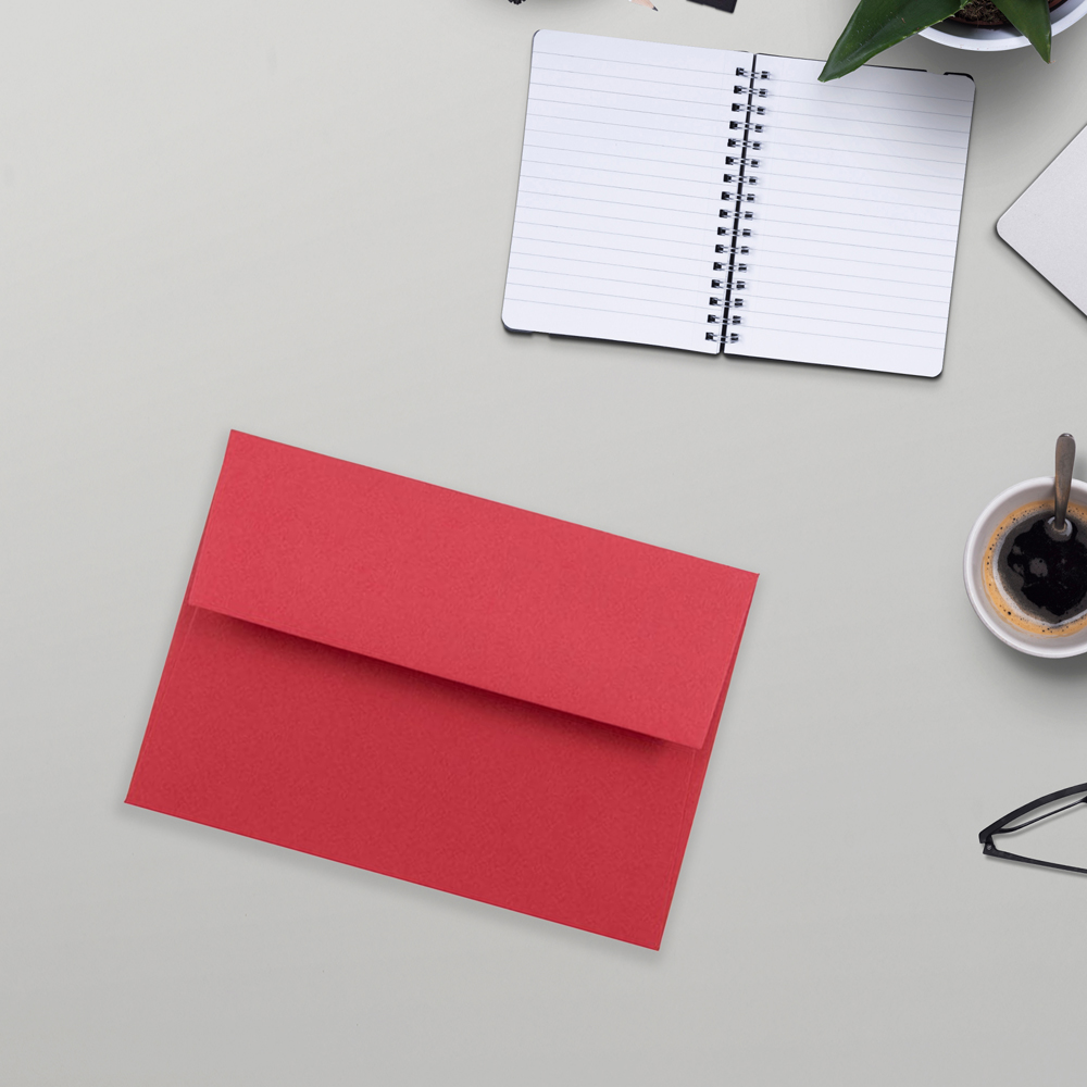 Red 24lb A1 Invitation Envelopes (3 5/8 x 5 1/8)