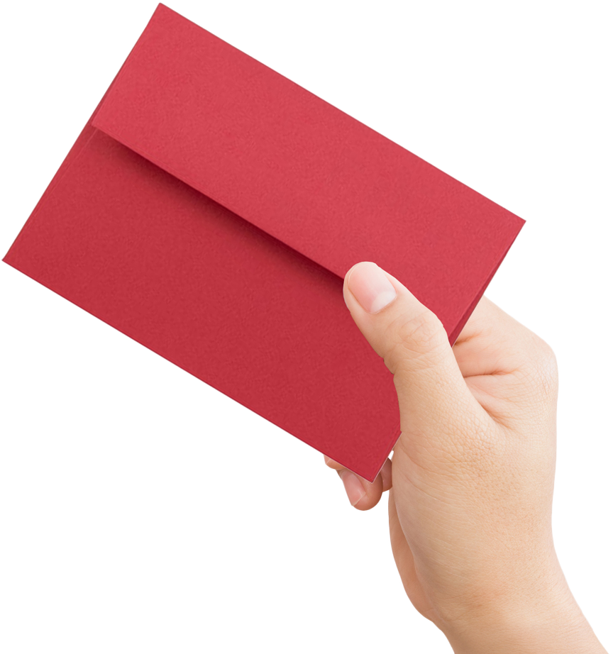 Red 24lb A1 Invitation Envelopes (3 5/8 x 5 1/8)