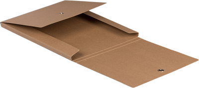 Brown Kraft12 1/8 x 9 x 1/2 Vertical Snap Portfolios