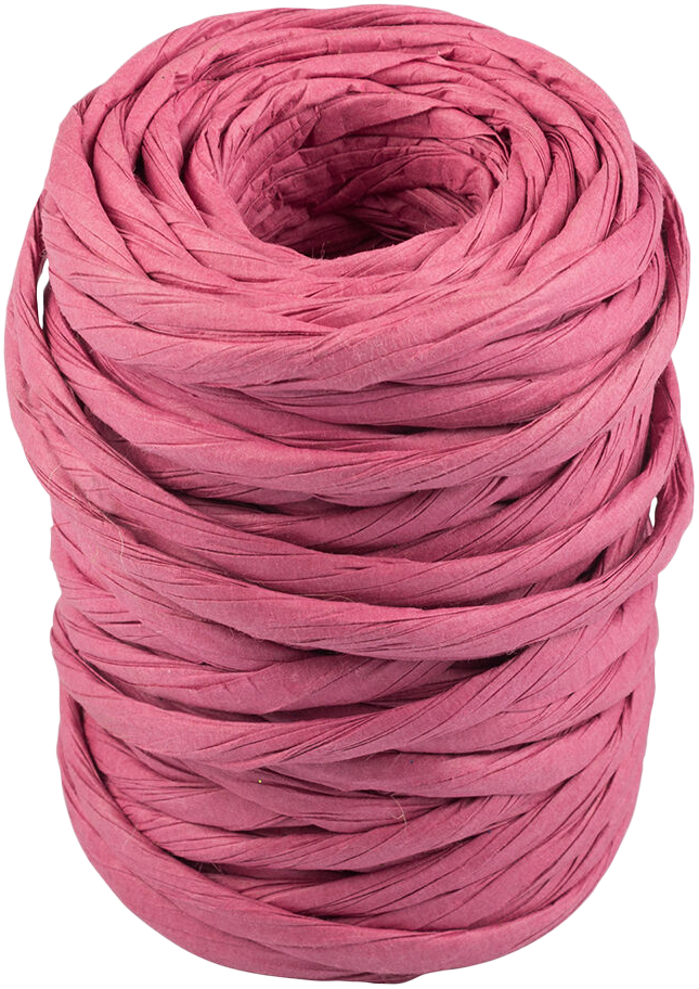 Red Kraft 3/8 Inch x 25 Yards Ribbon