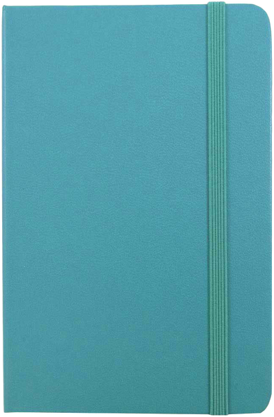 Caribbean Blue Travel Size 4 x 6 Notebooks (70 Dotted Pages)