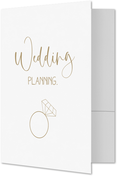 Wedding Planning 9 x 12 Folders