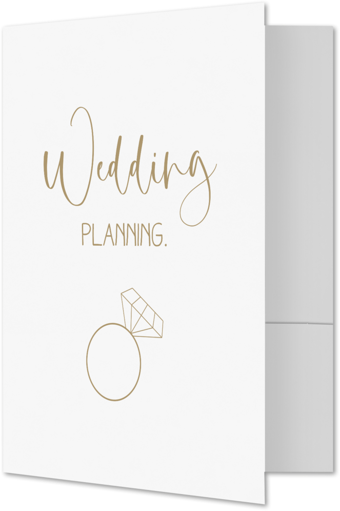 Wedding Planning 9 x 12 Folders