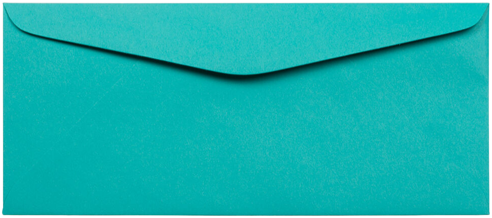 Sea Blue 28lb #9 Regular Envelopes (3 7/8 x 8 7/8)
