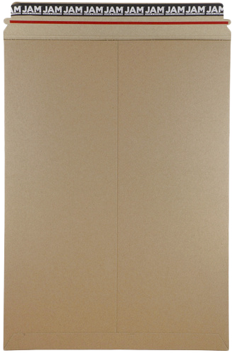 Brown Kraft 130lb 13 x 18 Photo Mailer Envelopes with Peel & Seal