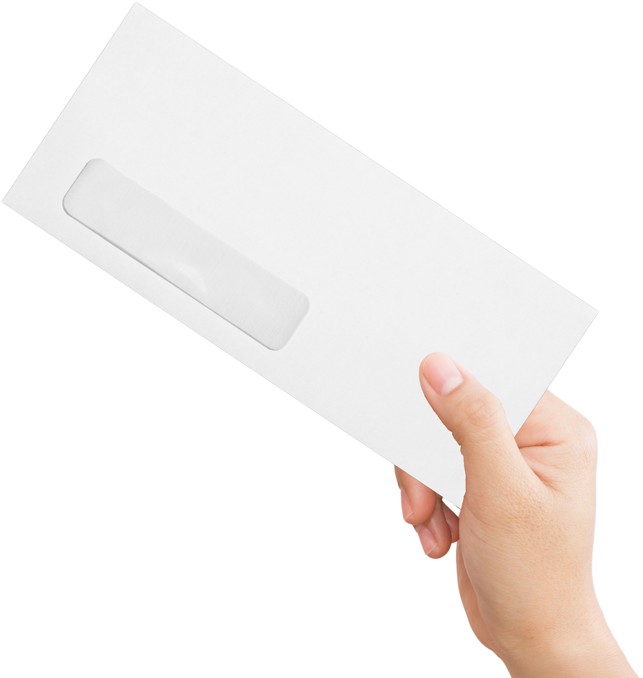 White 24lb #10 Window Laser Safe Envelopes (4 1/8 x 9 1/2)