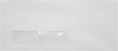 White 24lb #10 Window Laser Safe Envelopes (4 1/8 x 9 1/2)