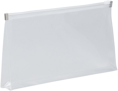 Clear #10 Business Plastic Envelopes (4 1/8 x 9 1/2) with Zip Closure