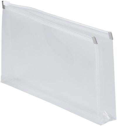 Clear #10 Business Plastic Envelopes (4 1/8 x 9 1/2) with Zip Closure