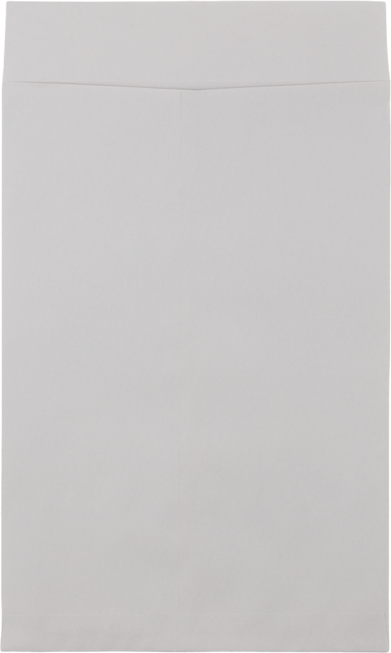 Gray Kraft 28lb 12 1/2 x 18 1/2 Open End Envelopes w/Peel & Seal