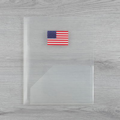 American Flag 9 x 12 Plastic Regular Weight Folders