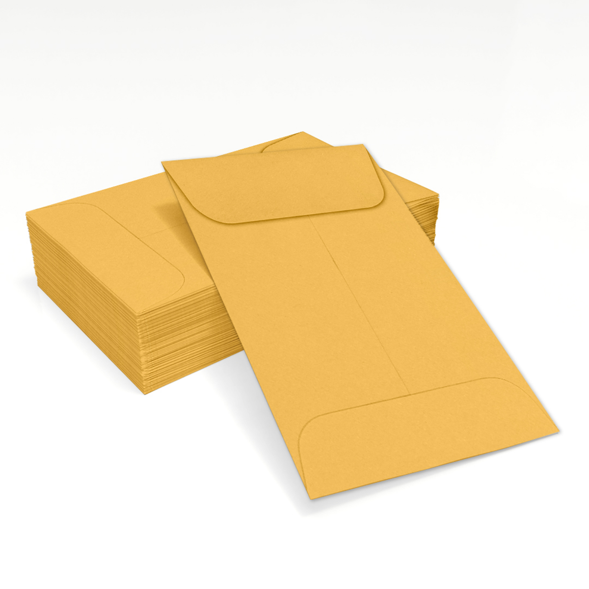 Brown Kraft 24lb #1 Coin Envelopes (2 1/4 x 3 1/2)