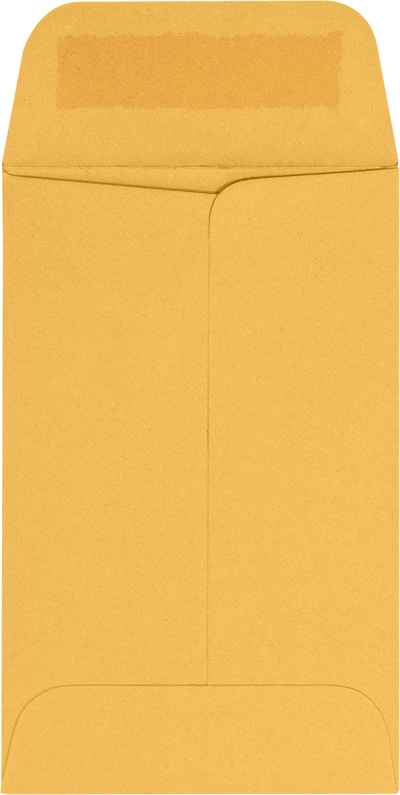 Brown Kraft 24lb #1 Coin Envelopes (2 1/4 x 3 1/2)