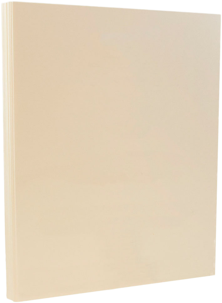 Ivory 110lb 8 1/2 x 11 Cardstock