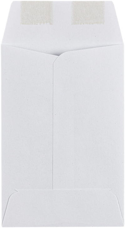 White 24lb #4 Coin Envelopes (3 x 4 1/2)
