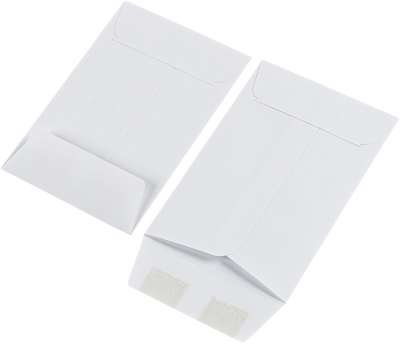 White 24lb #4 Coin Envelopes (3 x 4 1/2)