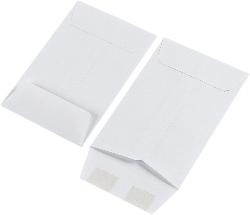 White 24lb #4 Coin Envelopes (3 x 4 1/2)