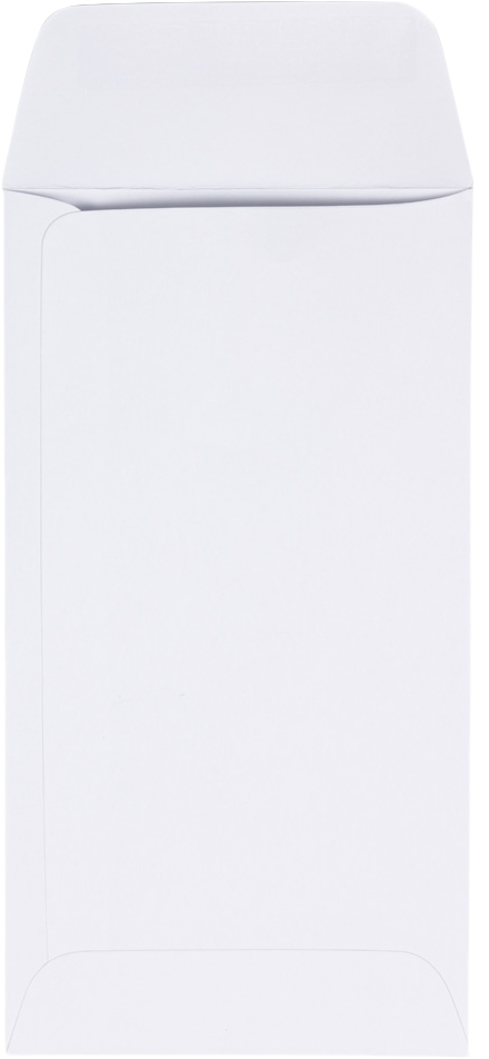 White 28lb #7 Coin Envelopes (3 1/2 x 6 1/2)