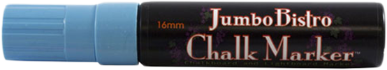 Baby Blue Jumbo Point Chalk Marker