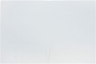 White Linen 9 x 12 Folders