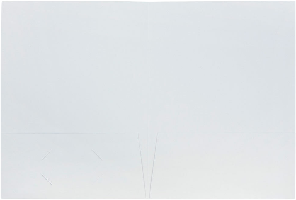White Linen 9 x 12 Folders