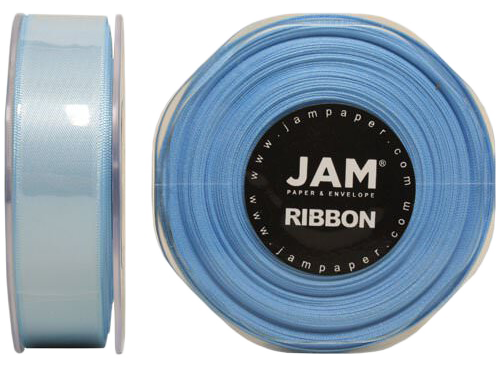 Baby Blue Satin 7/8 Inch x 25 Yards Ribbon