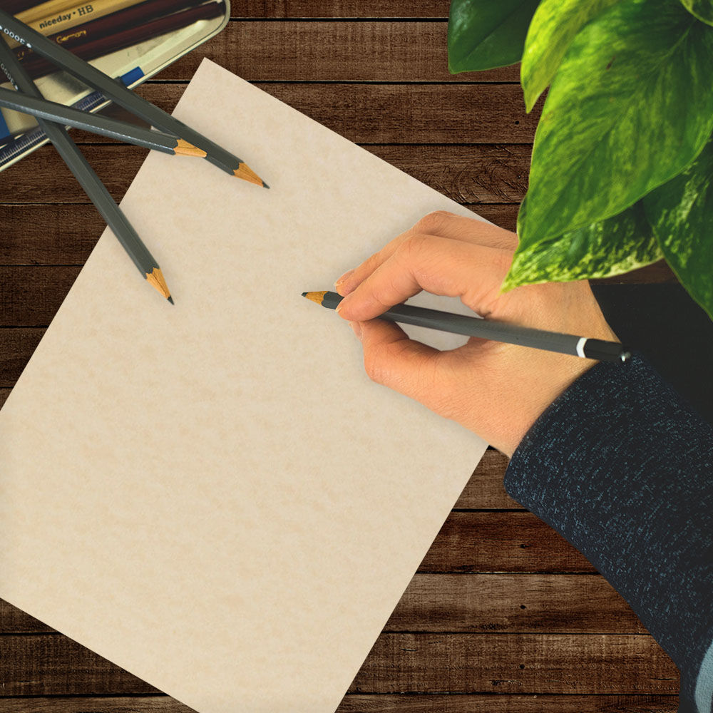 Natural Parchment 24lb 8 1/2 x 11 Paper