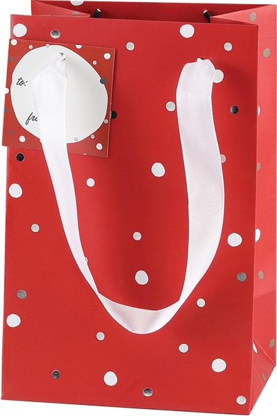 Be Merry Kraft Christmas Gift Bags - 2 Pack