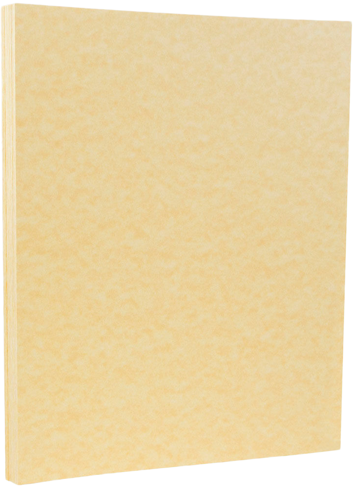 Antique Gold Parchment 24lb 8 1/2 x 11 Paper