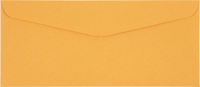 Brown Kraft 24lb #10 Window Envelopes (4 1/8 x 9 1/2)