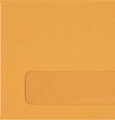 Brown Kraft 24lb #10 Window Envelopes (4 1/8 x 9 1/2)