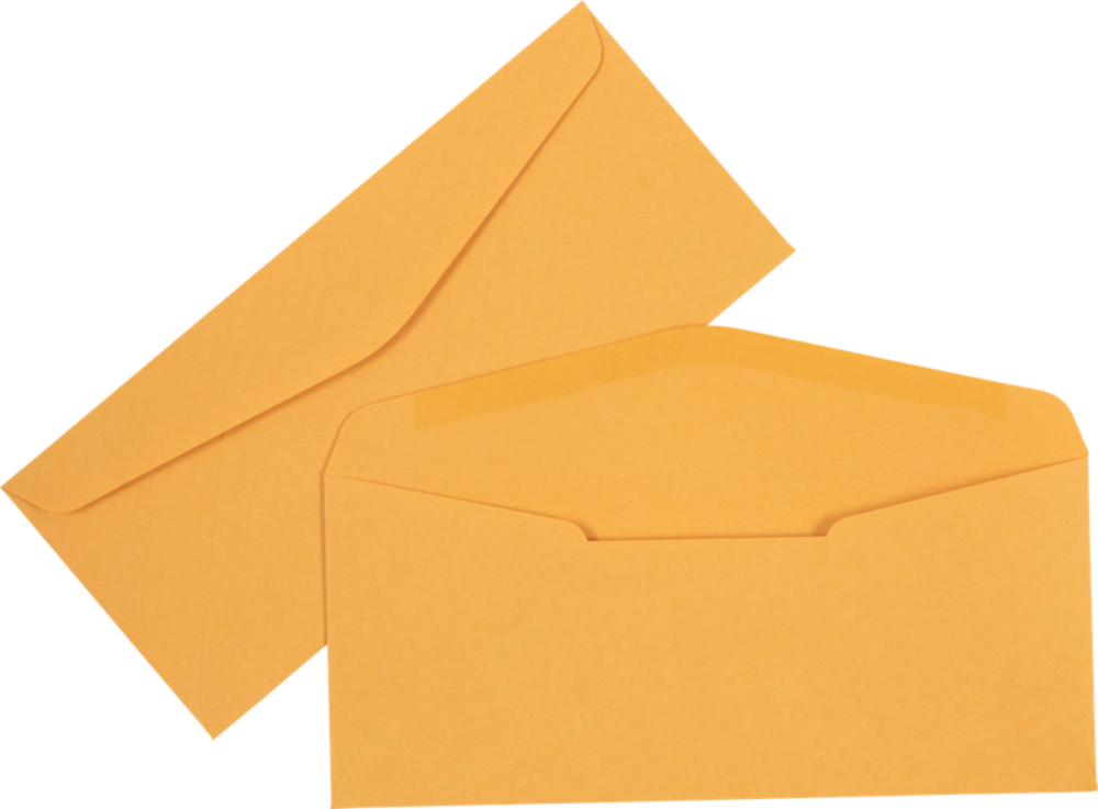 Brown Kraft 24lb #10 Window Envelopes (4 1/8 x 9 1/2)