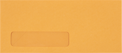 Brown Kraft 24lb #10 Window Envelopes (4 1/8 x 9 1/2)