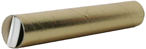 Gold 2 x 6 Mailing Tubes