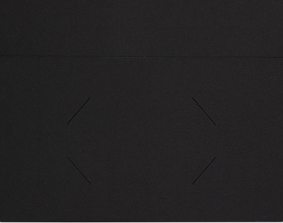 Black Linen 9 x 12 Folders