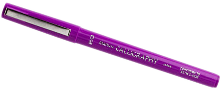 Purple Calligraphy Pen 2.0