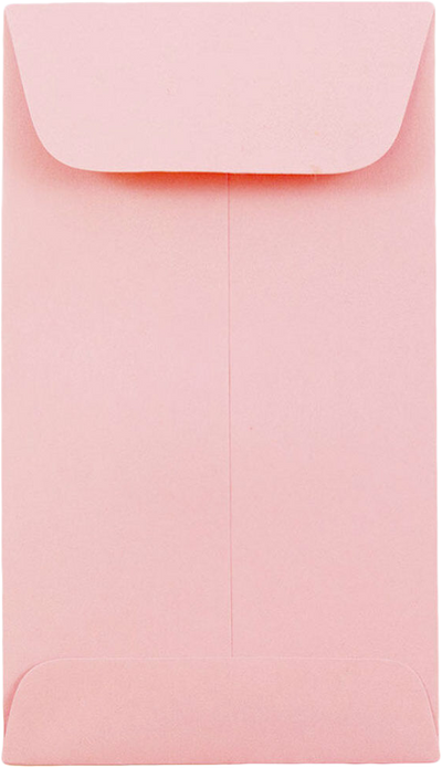 Baby Candy Pink 32lb #6 Coin Envelopes (3 3/8 x 6)