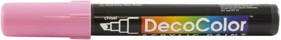 Bubblegum Chisel Tip Acrylic Paint Marker