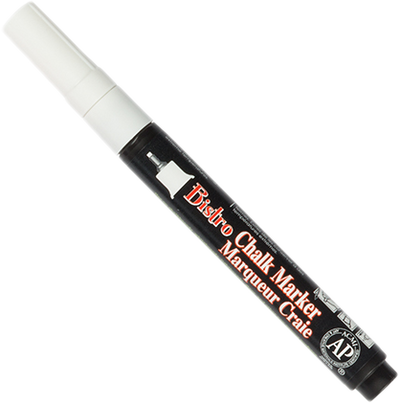 White Extra Fine Point Bistro Chalk Marker