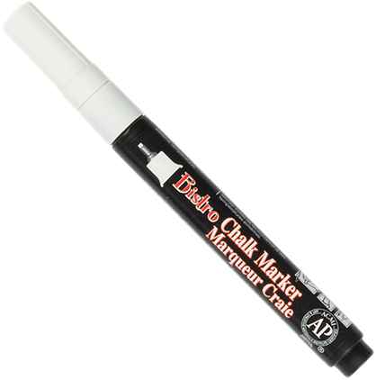 White Extra Fine Point Bistro Chalk Marker
