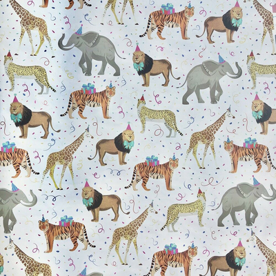 Go Wild 30" x 208' Bulk Wrapping Paper (520 Sq Ft)
