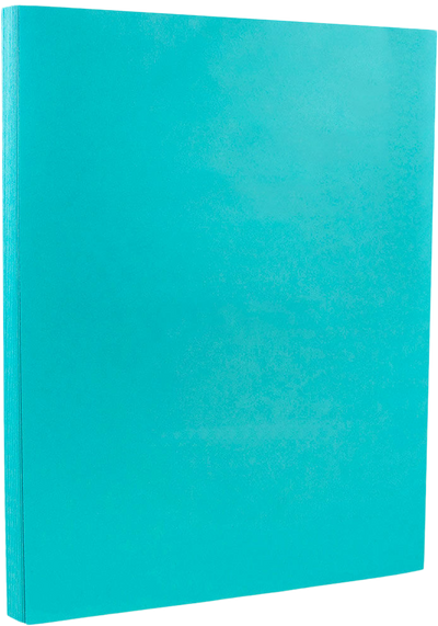 Sea Blue 65lb 8 1/2 x 11 Cardstock