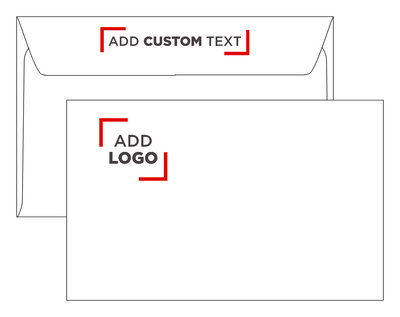 White 24lb A10 Machine Insertable Envelopes (6 x 9 1/2)