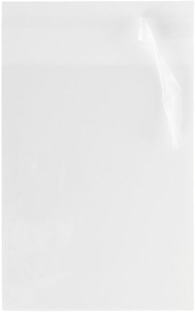 Clear 1.6mil A2 Invitation Envelopes (4 5/8 x 5 7/8) with Peel & Seal