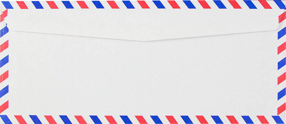 Airmail 20lb #10 Regular Envelopes (4 1/8 x 9 1/2)